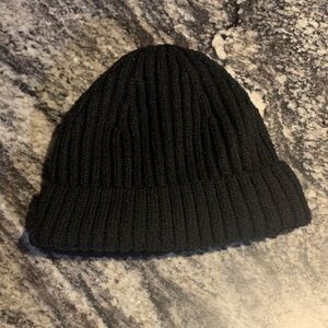 Zara Black Accessory Beanie